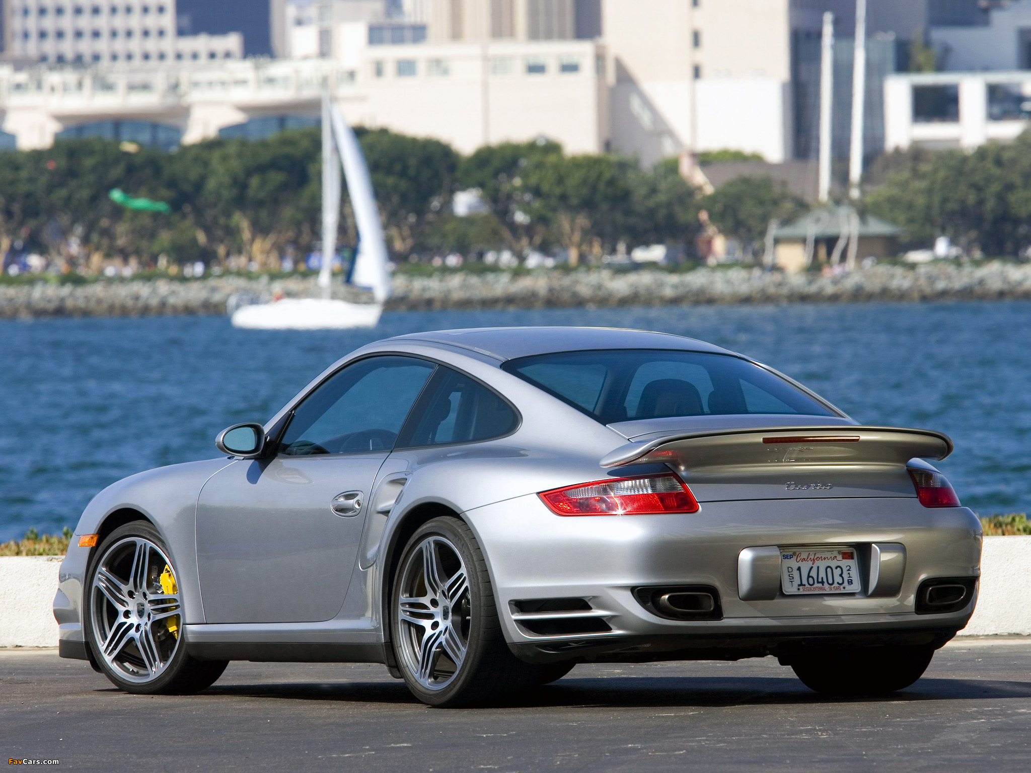 Pictures of Porsche 911 Turbo Coupe US-spec (997) 2006–08 (2048 x 1536)