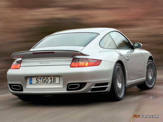 Pictures of Porsche 911 Turbo Coupe (997) 2006–08 (640 x 480)