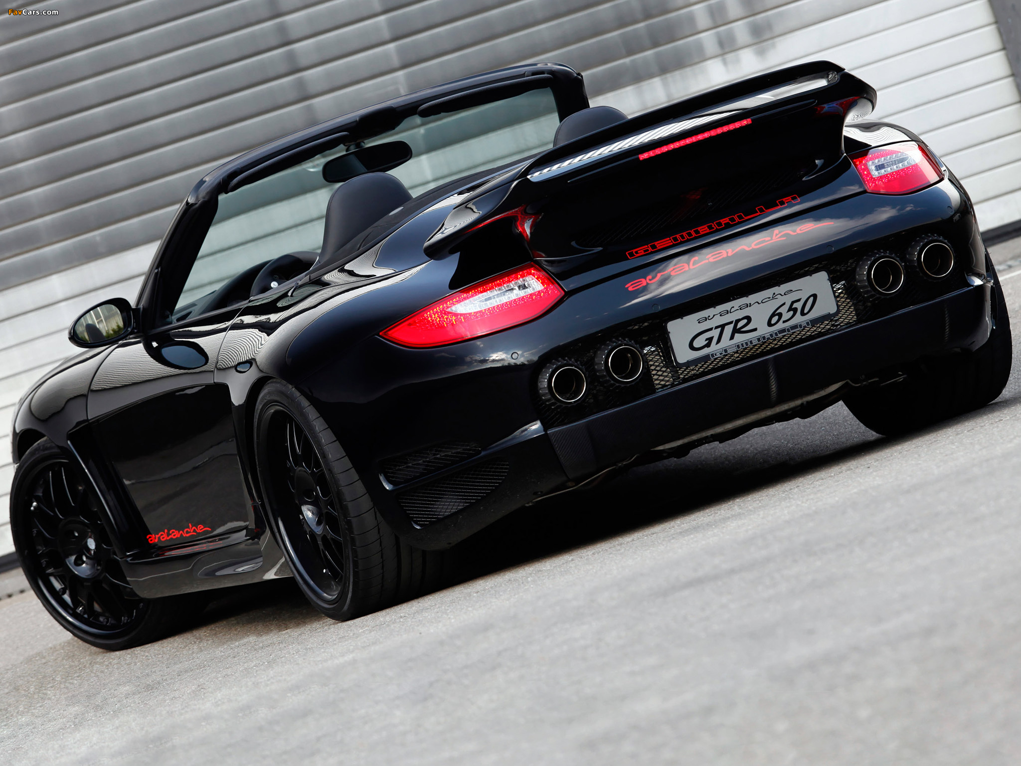 Pictures of Gemballa Avalanche GTR 650 Cabrio (997) 2009 (2048 x 1536)