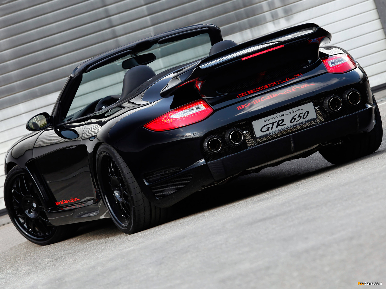 Pictures of Gemballa Avalanche GTR 650 Cabrio (997) 2009 (1600 x 1200)