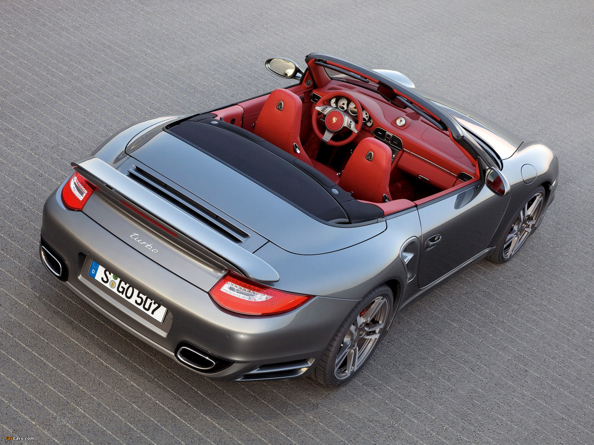 Pictures of Porsche 911 Turbo Cabriolet (997) 2009 (2048 x 1536)