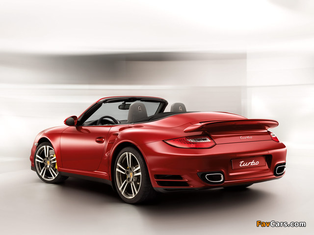 Pictures of Porsche 911 Turbo Cabriolet (997) 2009 (640 x 480)