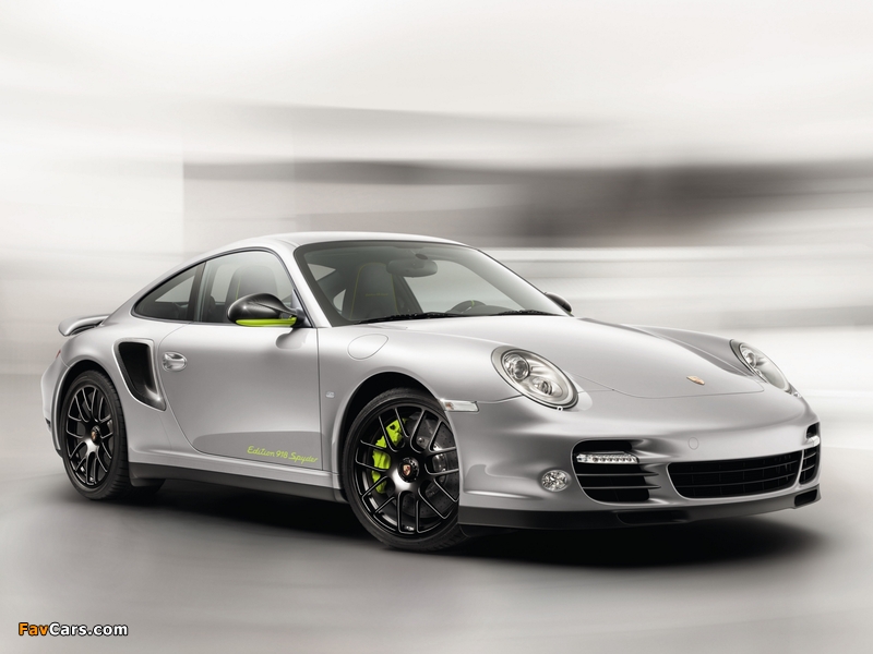 Pictures of Porsche 911 Turbo S Coupe Edition 918 Spyder (997) 2011 (800 x 600)