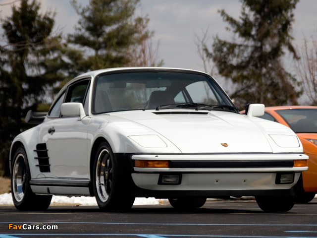 Porsche 911 Turbo 3.3 Flachbau (930) 1986–89 images (640 x 480)