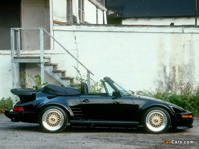 Porsche 911 Turbo 3.3 Flachbau Cabriolet US-spec (930) 1987–89 pictures (640 x 480)
