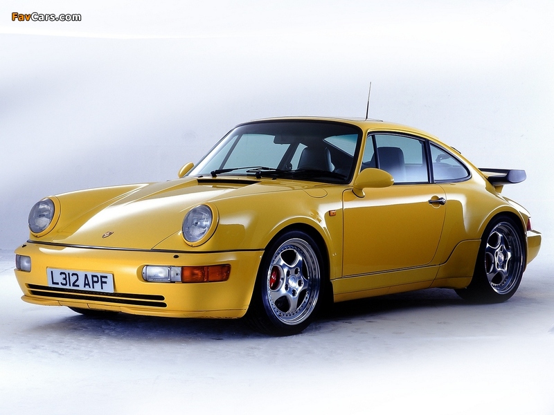 Porsche 911 Turbo 3.6 Coupe (964) 1992–93 images (800 x 600)