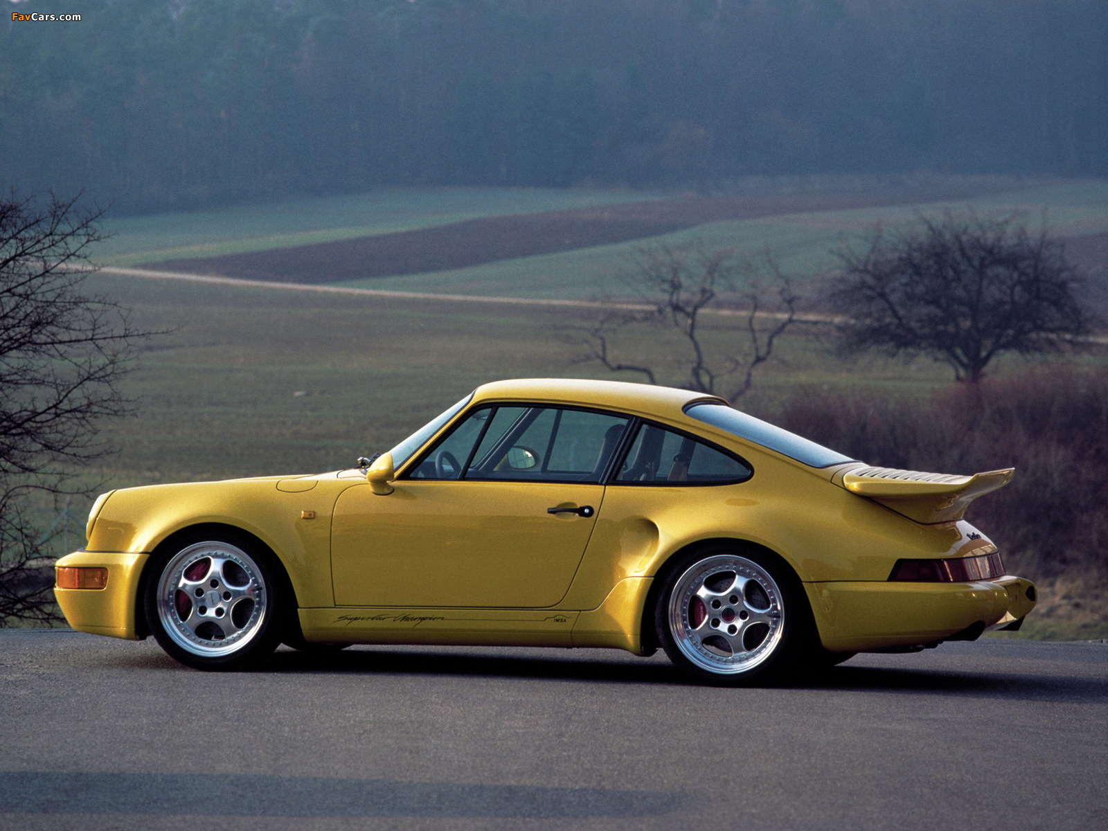 Porsche 911 Turbo S 3.3 Leichtbau (964) 1992–93 photos (1600 x 1200)