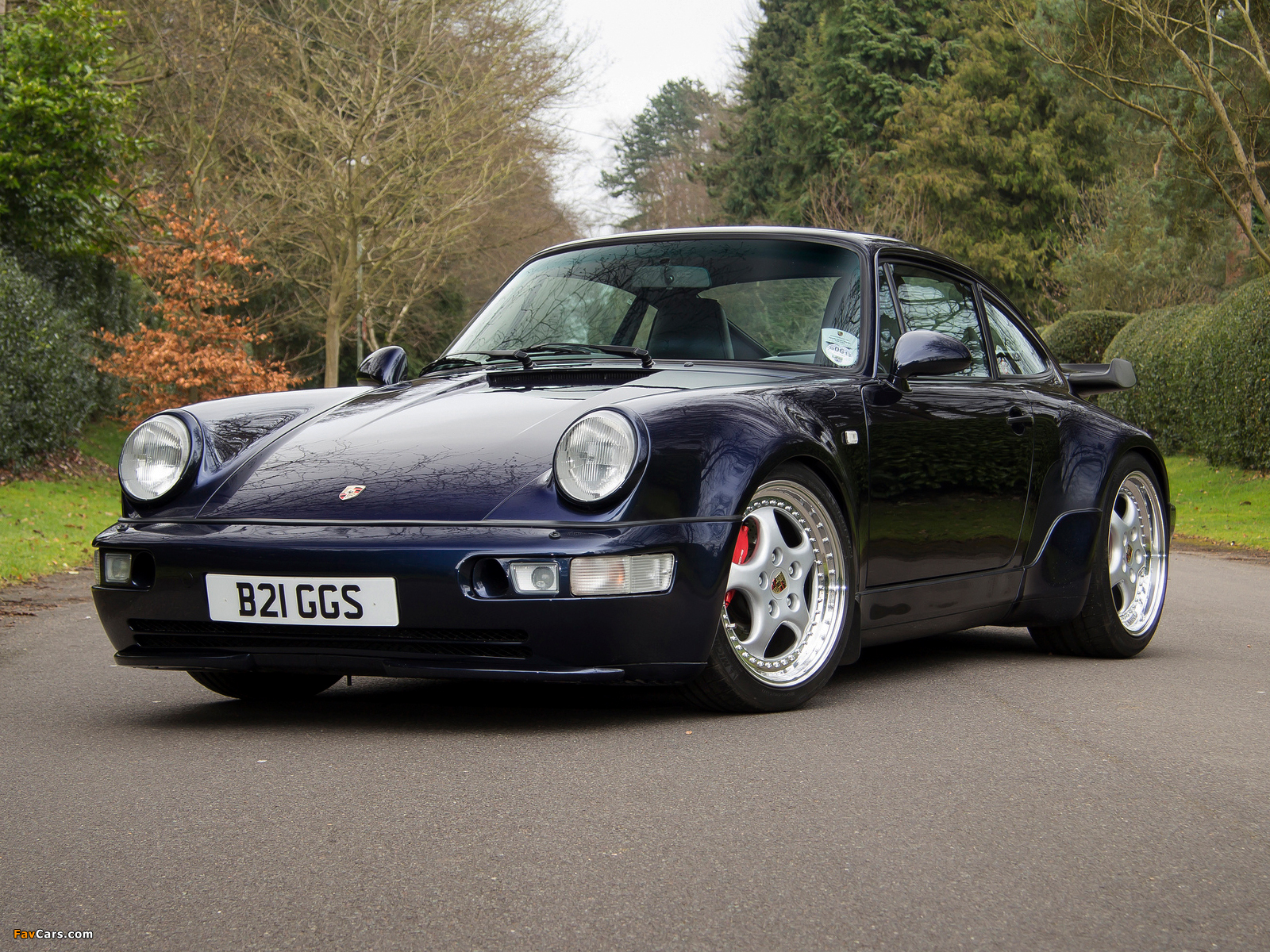 Porsche 911 Turbo 3.6 Coupe UK-spec (964) 1992–93 pictures (1600 x 1200)