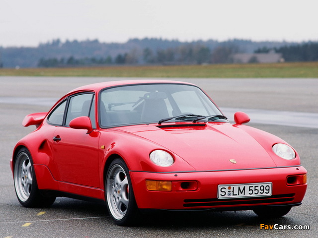 Porsche 911 Turbo 3.6 Flachbau (964) 1994 photos (640 x 480)