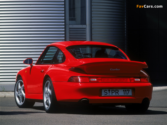 Porsche 911 Turbo 3.6 Coupe (993) 1995–98 images (640 x 480)