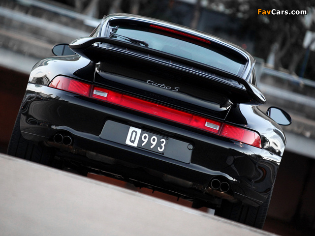Porsche 911 Turbo S 3.6 Coupe (993) 1997–98 wallpapers (640 x 480)