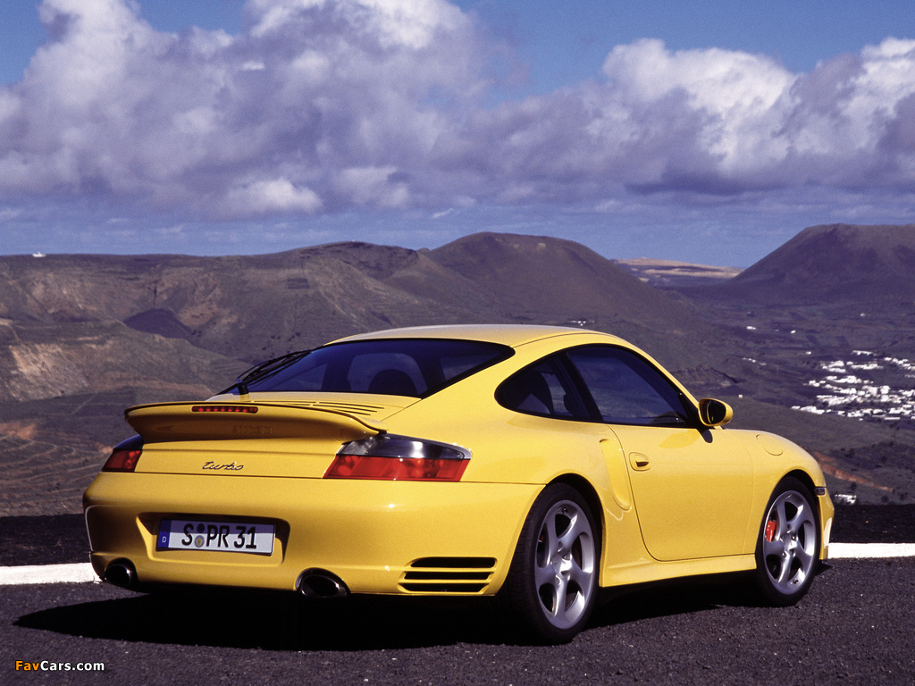 Porsche 911 Turbo (996) 2000–05 wallpapers (1024 x 768)