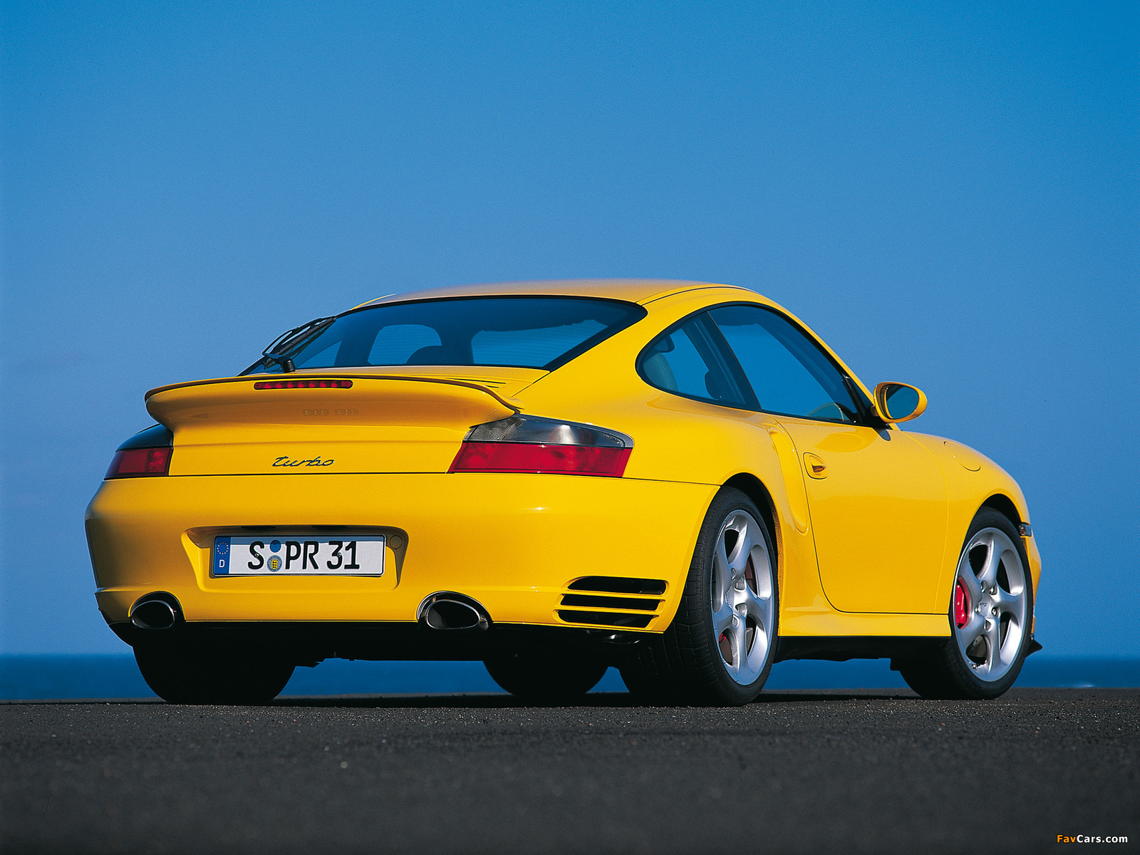 Porsche 911 Turbo (996) 2000–05 wallpapers (1600 x 1200)