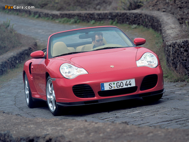 Porsche 911 Turbo Cabriolet (996) 2003–05 images (640 x 480)