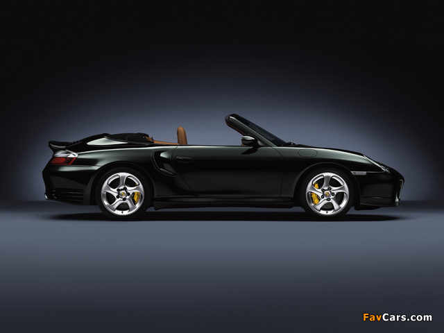 Porsche 911 Turbo S Cabriolet (996) 2003–05 photos (640 x 480)