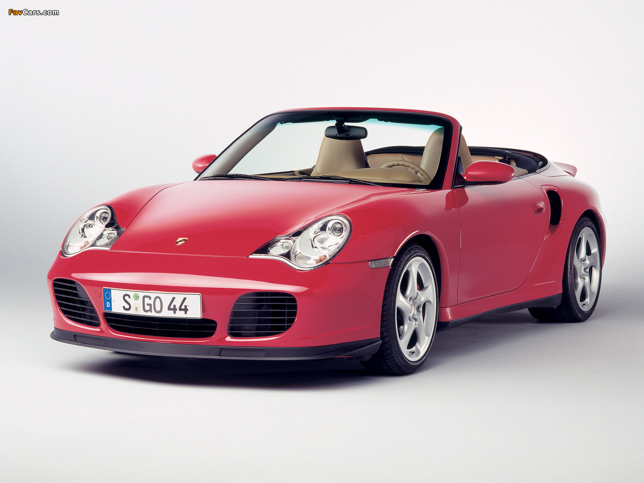 Porsche 911 Turbo Cabriolet (996) 2003–05 wallpapers (1280 x 960)