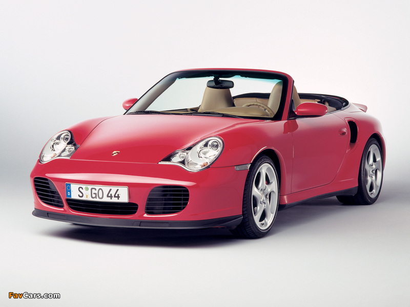 Porsche 911 Turbo Cabriolet (996) 2003–05 wallpapers (800 x 600)