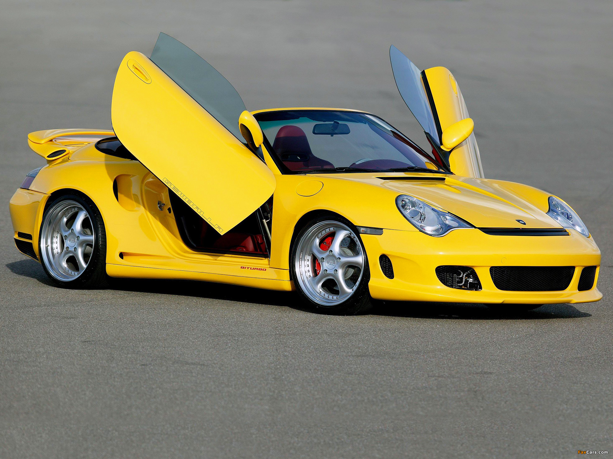 Gemballa GTR 600 Biturbo Gullwing Cabrio (996) 2004–05 photos (2048 x 1536)