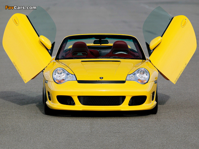 Gemballa GTR 600 Biturbo Gullwing Cabrio (996) 2004–05 pictures (640 x 480)