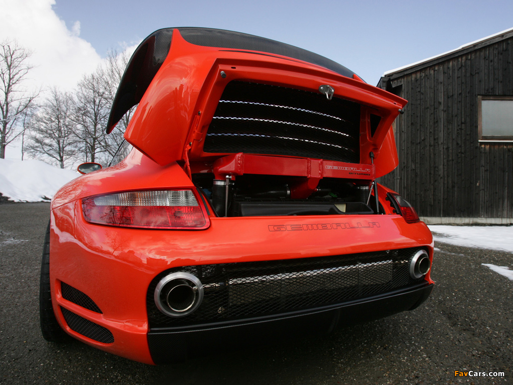 Gemballa Avalanche GTR 650 Evo Blood Orange (997) 2006 images (1024 x 768)