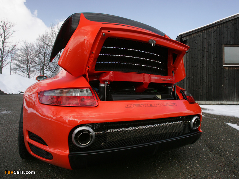 Gemballa Avalanche GTR 650 Evo Blood Orange (997) 2006 images (800 x 600)