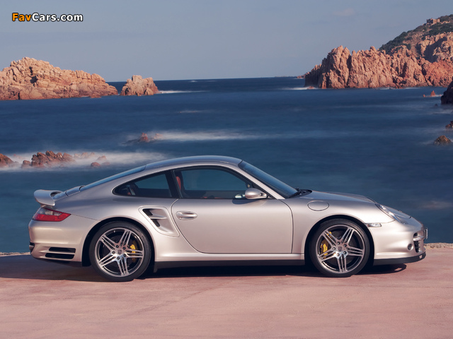 Porsche 911 Turbo Coupe (997) 2006–08 images (640 x 480)