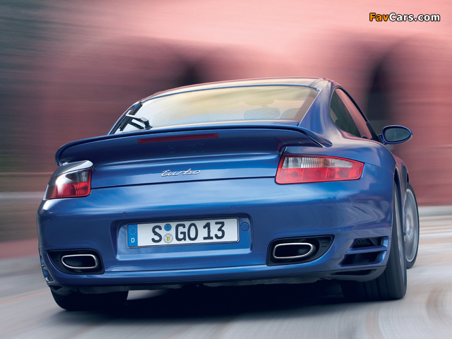 Porsche 911 Turbo Coupe (997) 2006–08 photos (640 x 480)