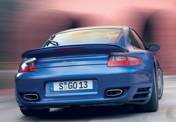 Porsche 911 Turbo Coupe (997) 2006–08 photos