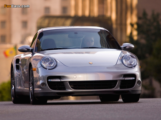 Porsche 911 Turbo Coupe US-spec (997) 2006–08 pictures (640 x 480)