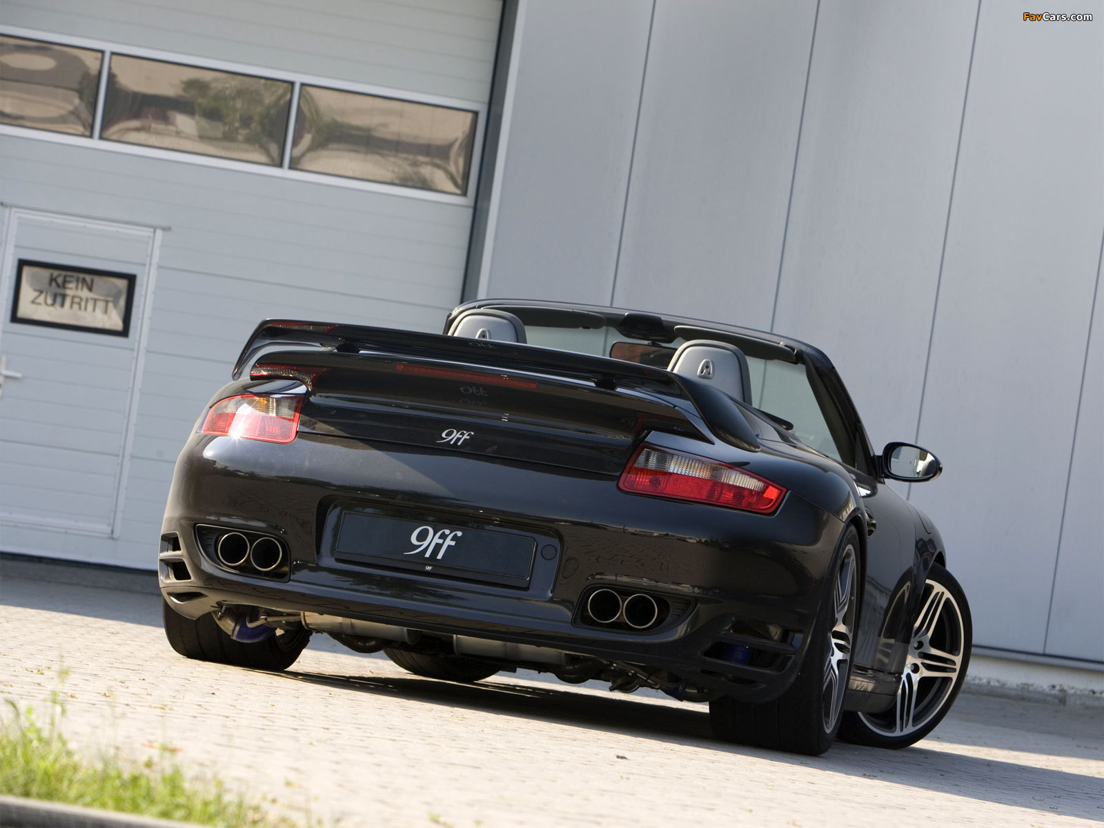 9ff 911 Turbo TRC 91 (997) 2007–09 photos (1600 x 1200)