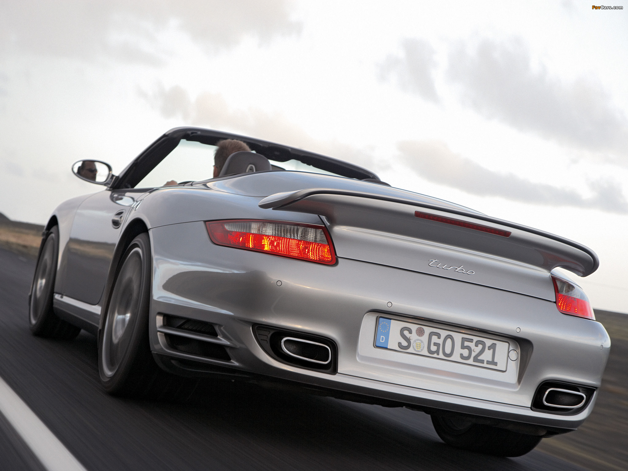 Porsche 911 Turbo Cabriolet (997) 2007–09 wallpapers (2048 x 1536)