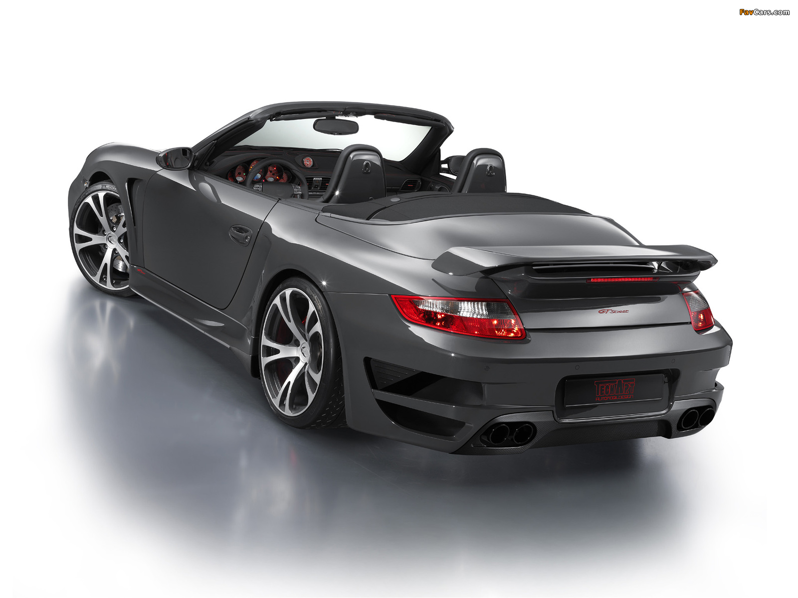 TechArt Porsche 911 Turbo GT Street Cabriolet (997) 2008–10 wallpapers (1600 x 1200)