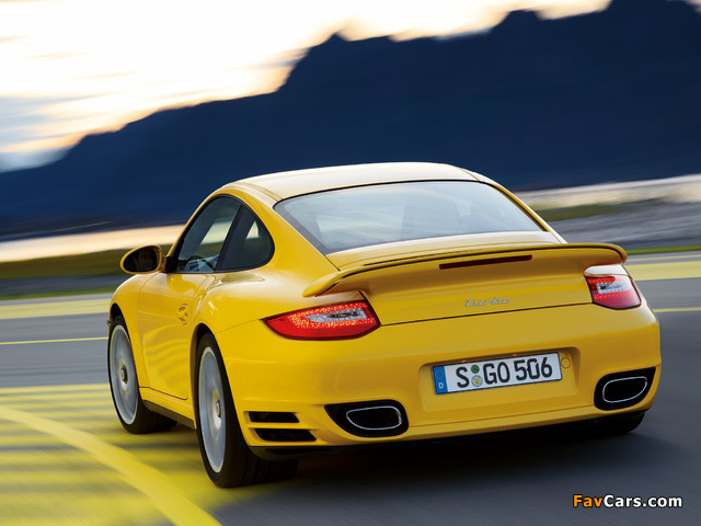 Porsche 911 Turbo Coupe (997) 2009 images (640 x 480)