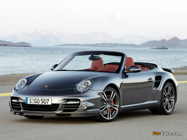 Porsche 911 Turbo Cabriolet (997) 2009 images (640 x 480)