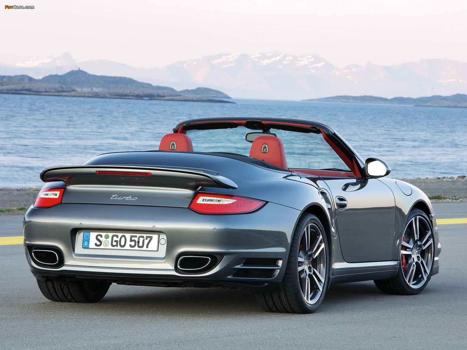 Porsche 911 Turbo Cabriolet (997) 2009 photos (1600 x 1200)