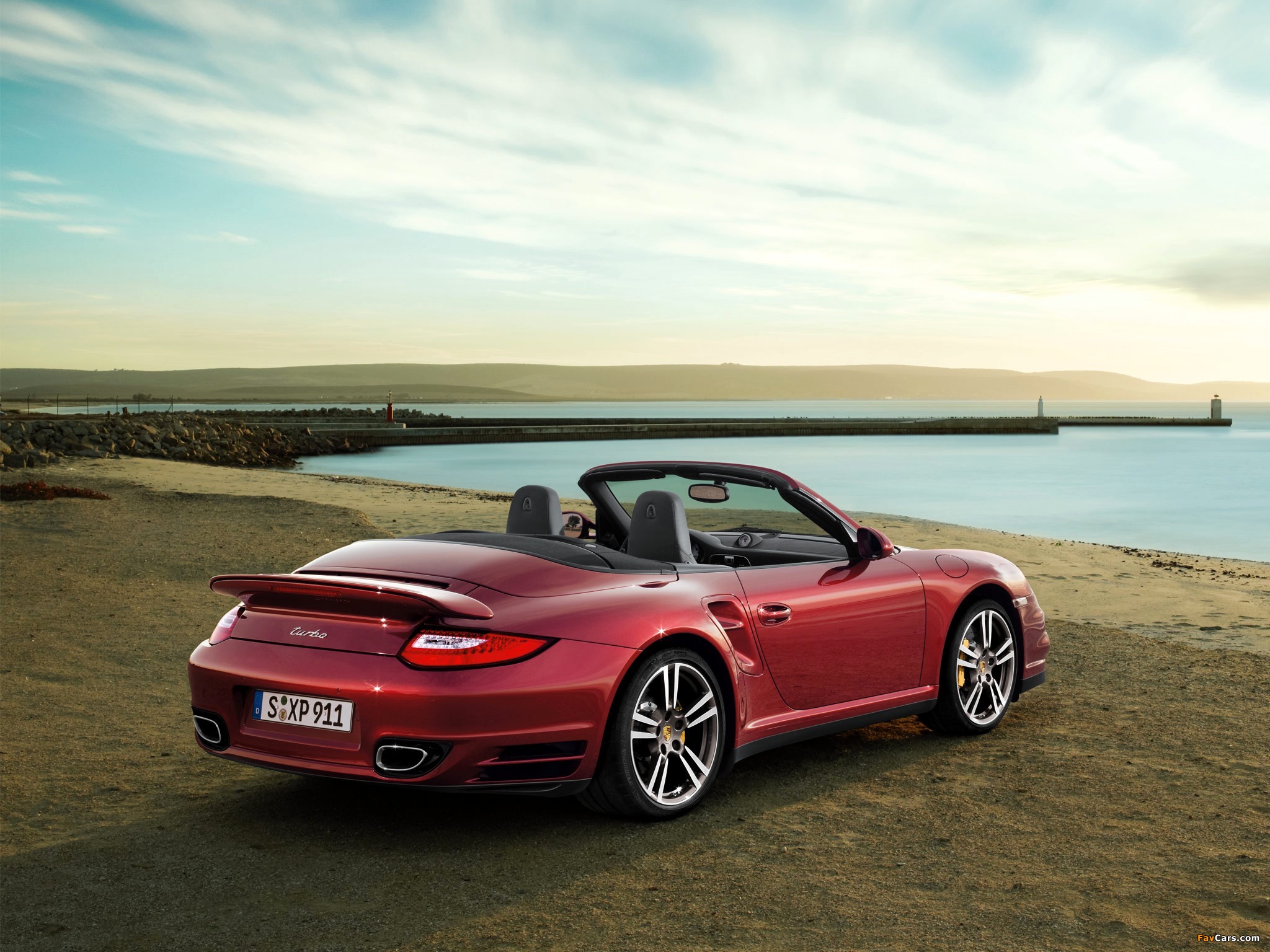 Porsche 911 Turbo Cabriolet (997) 2009 photos (2048 x 1536)