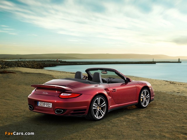 Porsche 911 Turbo Cabriolet (997) 2009 photos (640 x 480)