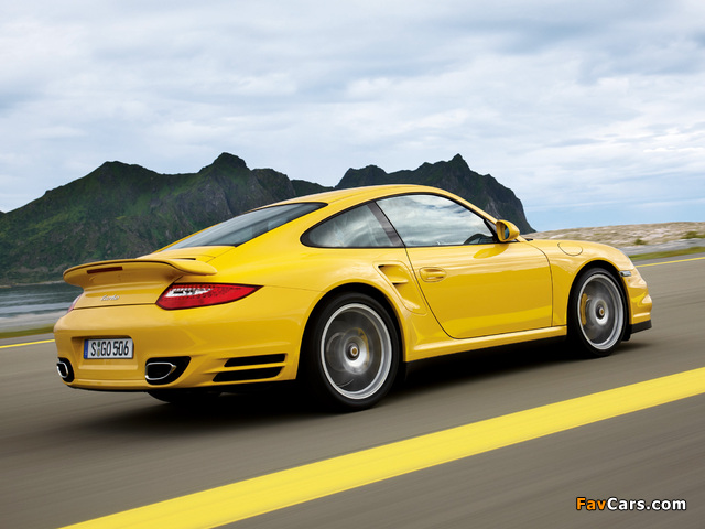 Porsche 911 Turbo Coupe (997) 2009 photos (640 x 480)