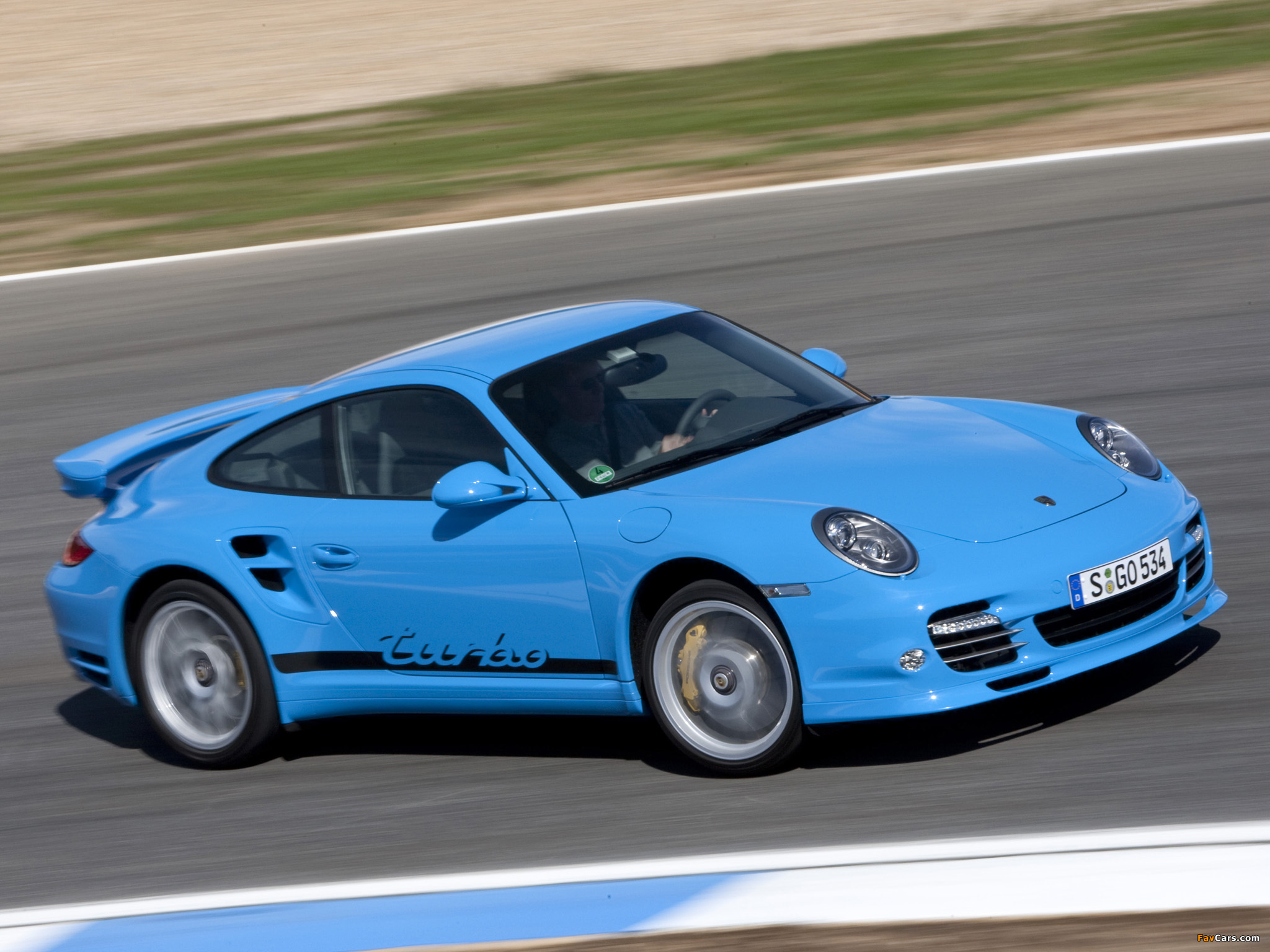 Porsche 911 Turbo Coupe Aerokit (997) 2009 photos (2048 x 1536)