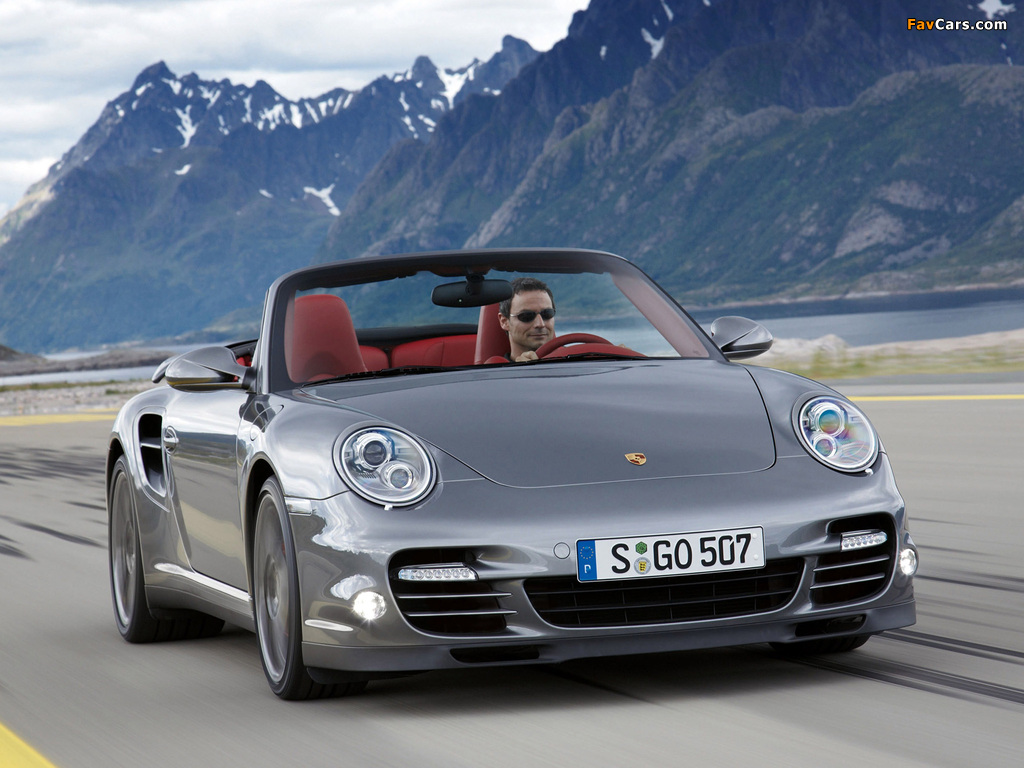 Porsche 911 Turbo Cabriolet (997) 2009 pictures (1024 x 768)