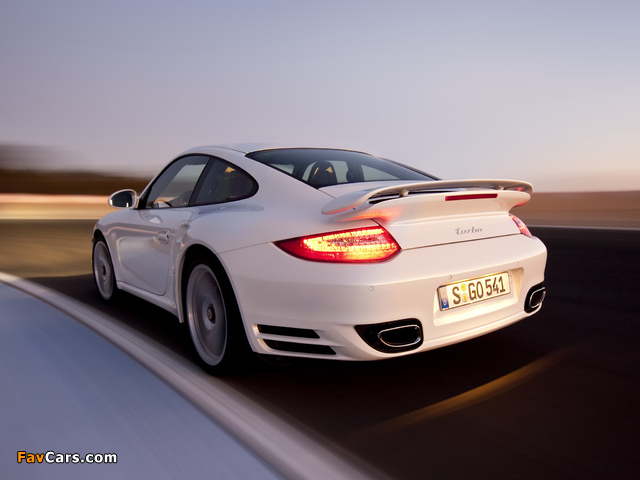 Porsche 911 Turbo Coupe (997) 2009 pictures (640 x 480)