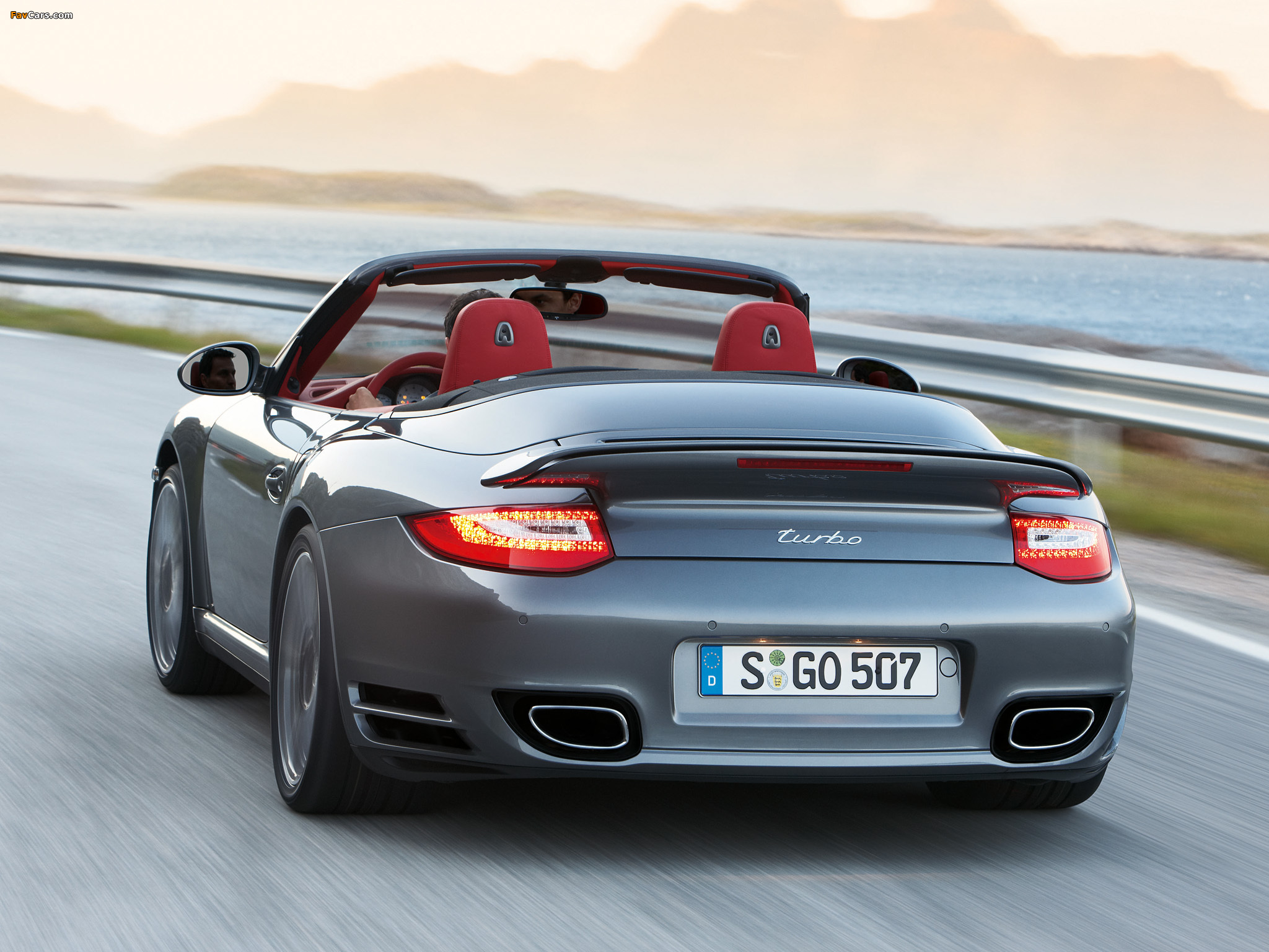 Porsche 911 Turbo Cabriolet (997) 2009 wallpapers (2048 x 1536)