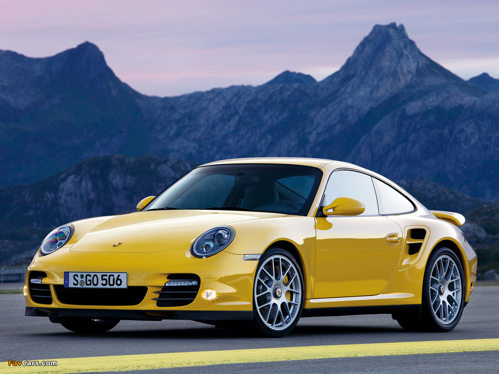 Porsche 911 Turbo Coupe (997) 2009 wallpapers (1024 x 768)