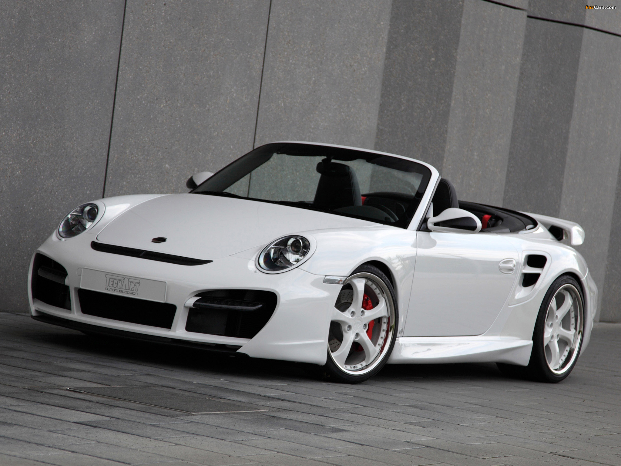 TechArt Porsche 911 Turbo Cabriolet Aerodynamic Kit II (997) 2010 images (2048 x 1536)