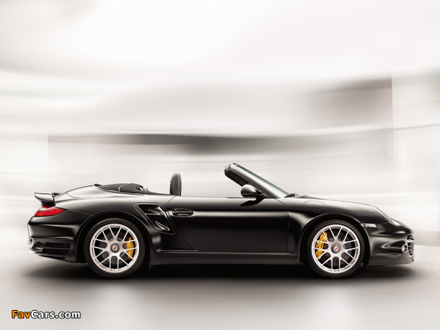 Porsche 911 Turbo S Cabriolet (997) 2010 photos (640 x 480)