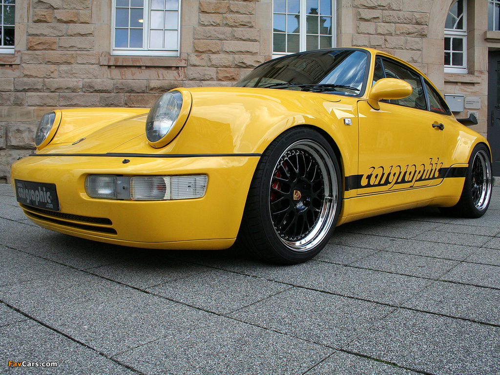 Cargraphic Porsche 911 Turbo (964) images (1024 x 768)