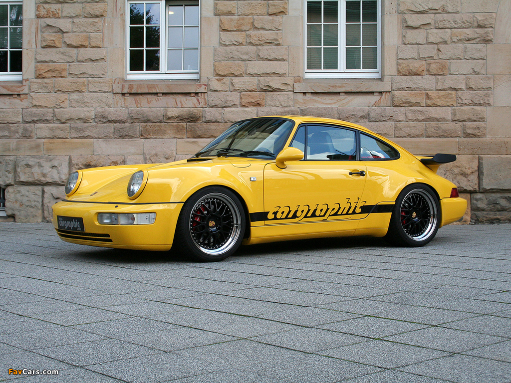 Cargraphic Porsche 911 Turbo (964) photos (1024 x 768)