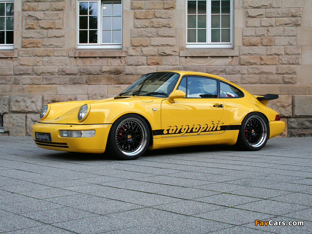 Cargraphic Porsche 911 Turbo (964) photos (640 x 480)