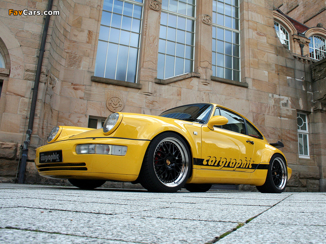 Cargraphic Porsche 911 Turbo (964) wallpapers (640 x 480)