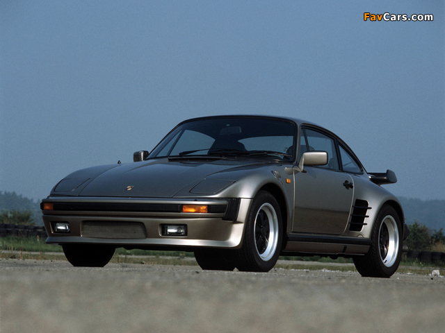 Porsche 911 Turbo 3.3 Flachbau (930) 1986–89 pictures (640 x 480)